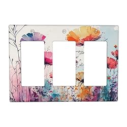 Wpshijia Triple Rocker Switch Cover