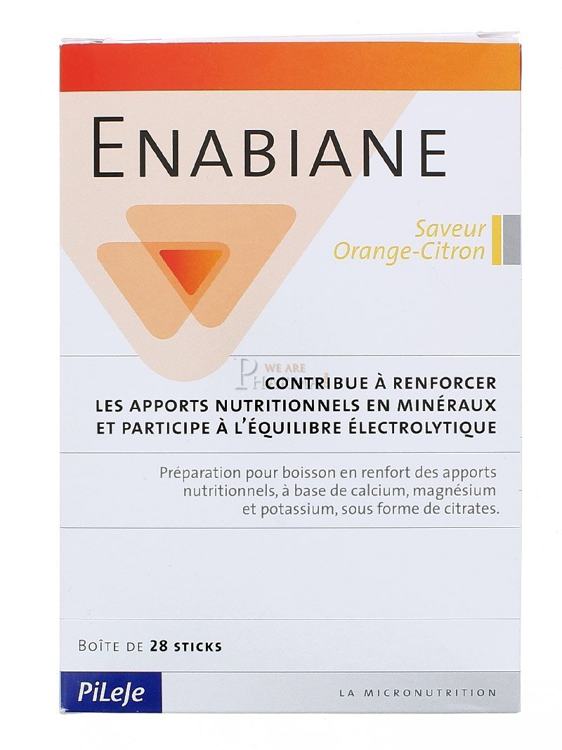 Enabiane Orange Flavor Sticks 10g 28 Sachets