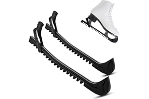 Skate Guards Ice Skate Guards Ice Skate Blade Covers Skate Blade Protector, 1 Pair of Adjustable Skate Guards for Hockey Skat