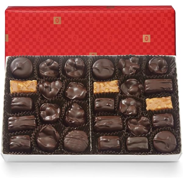Amazon.com: See's Candies Nuts & Chews (1 Pound (Pack of 1), Red