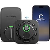 ULTRALOQ Bolt Smart Lock, Built-in Wi-Fi, Matter Over Thread, Works with Apple Home, Alexa, Google, 7-in-1 Keyless Entry Dead