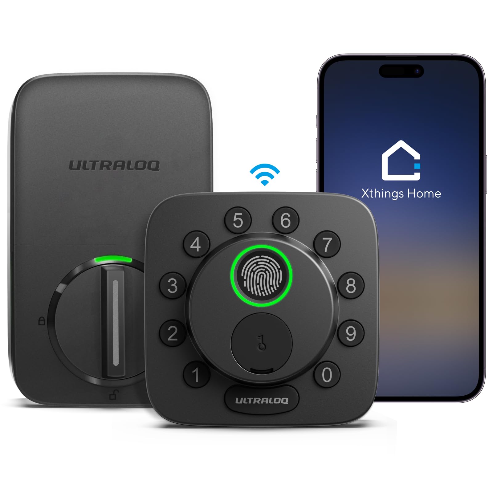 ULTRALOQ Bolt SE Wi-Fi Smart Lock, Matter Over Thread, App Remote Access