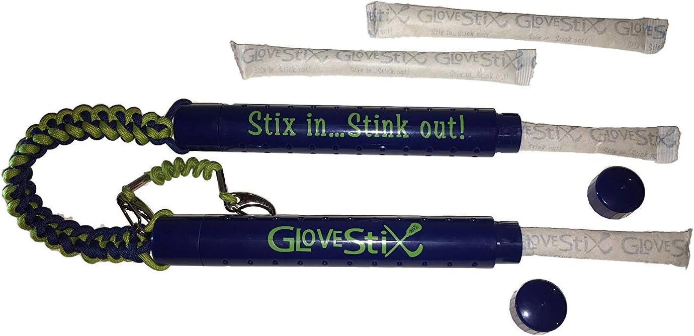 Glovestix Odor Eliminator – Deodorizer for Gloves, Shoes & Smelly Sports Equipment, As Seen on Shark Tank (1 Set of Sticks) : Sports & Outdoors