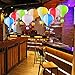 Lee-Buty 6pcs Hanging Paper Lanterns Hot Air Balloon Shape Lanterns with 1 Piece of Hanging Line for Party Birthday Wedding Christmas Decoration