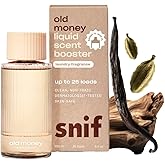 Snif Old Money Scent Booster, Rich and Cozy Scent, 25 Loads, Non-Irritating to Skin, Clean, Non-Toxic, Vegan, Cruelty Free, 8.5oz