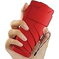 Windproof Mini Travel Folding Umbrella - UPF 50+ Sun & Rain Protection, Small Compact Lightweight Design Fits in Pocket or Bag, Eco-Friendly Fabric Wallet Umbrella for Commuter, Men Women Boys Girls