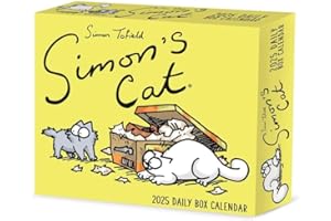 Simon's Cat 2025 6.2" x 5.4" Box Calendar