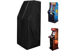 Guisong Arcade Machine Cover for Arcade 1 Up, Heavy Duty Protective Video Game Cover for for Your Home,5 Foot Tall