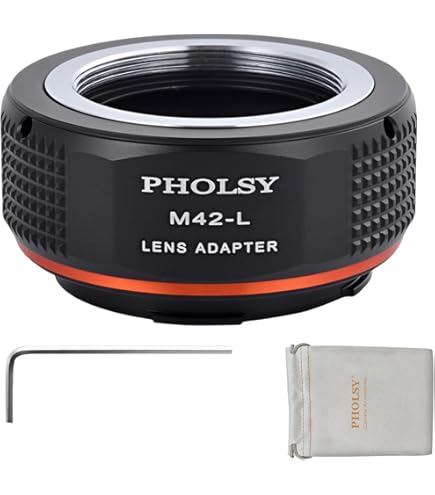 Amazon.com : Fotasy C Mount Lens to L Adapter, 16mm Cine Moive
