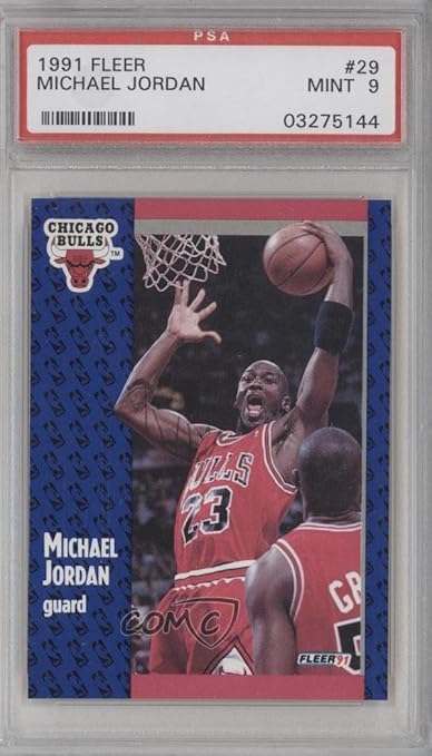 1992 fleer michael jordan