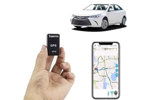 TUNAVES GPS Tracker for Vehicles, Mini Magnetic GPS Real time Car Locator, Full USA Coverage, No Monthly Fee, Long Standby GSM SIM GPS Tracker for Vehicle/Car/Person