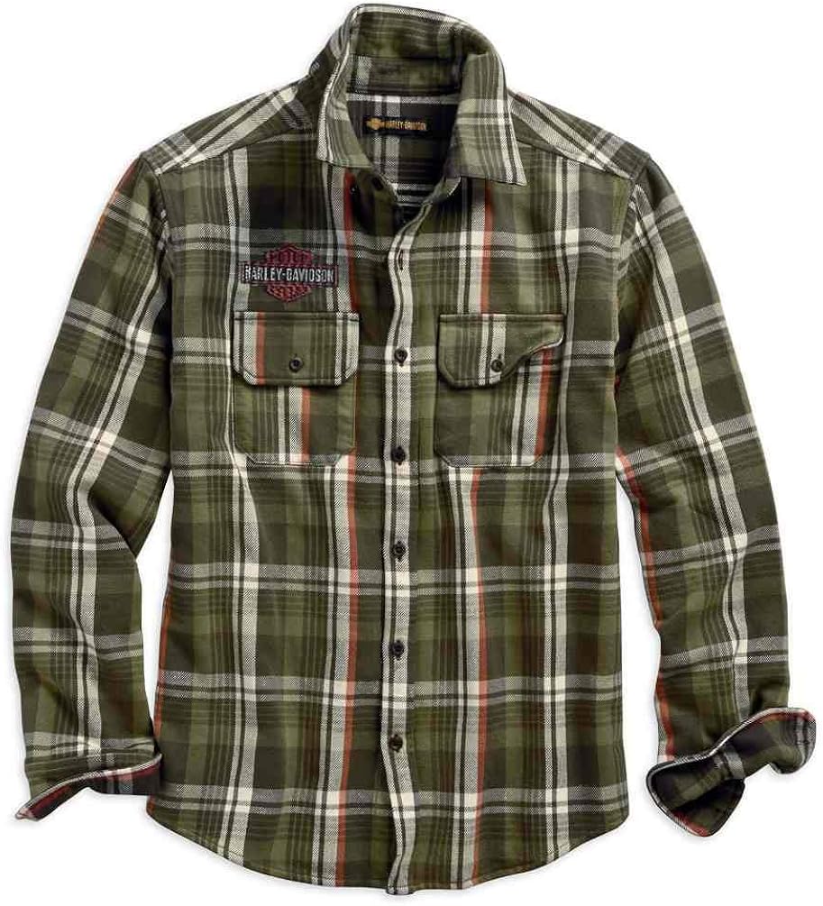 flannel harley davidson shirt