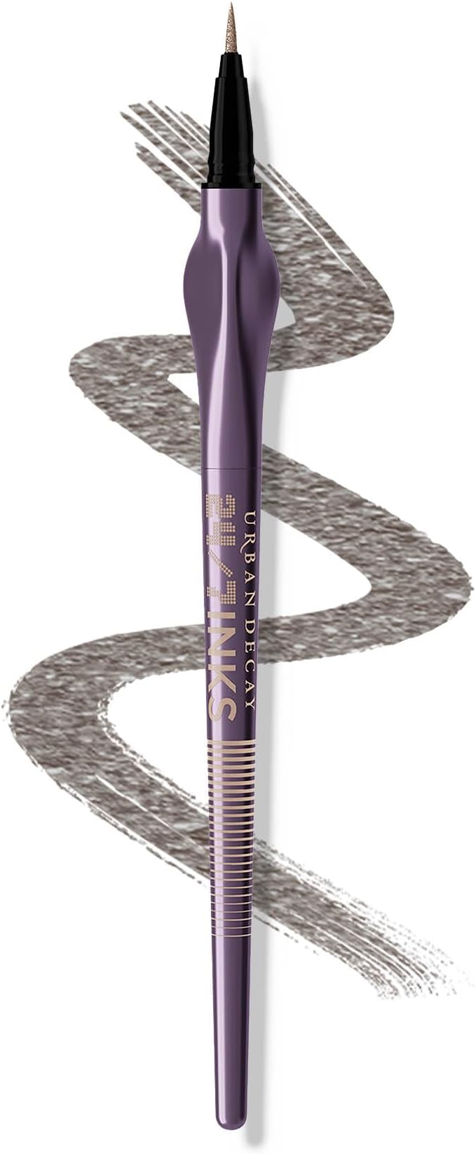 Urban Decay 24/7 Ink Eyeliner Pen Oil Slick Gunmetal 1g Vegan Brush Tip
