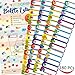 180 Pcs Baby Bottle Labels for Daycare, Waterproof, Self-Lamination, Write-on, Fun Design