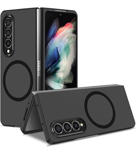 Amazon.com: DOOTOO Magnetic Case for Samsung Galaxy Z Fold 3 Hinge