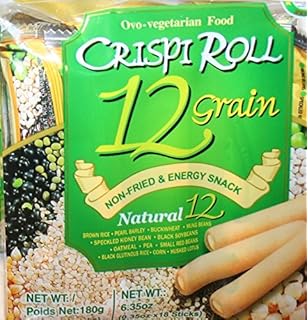 Amazon Com Korean Premium Multi Whole Grain Baked Crispy Rolls 180g