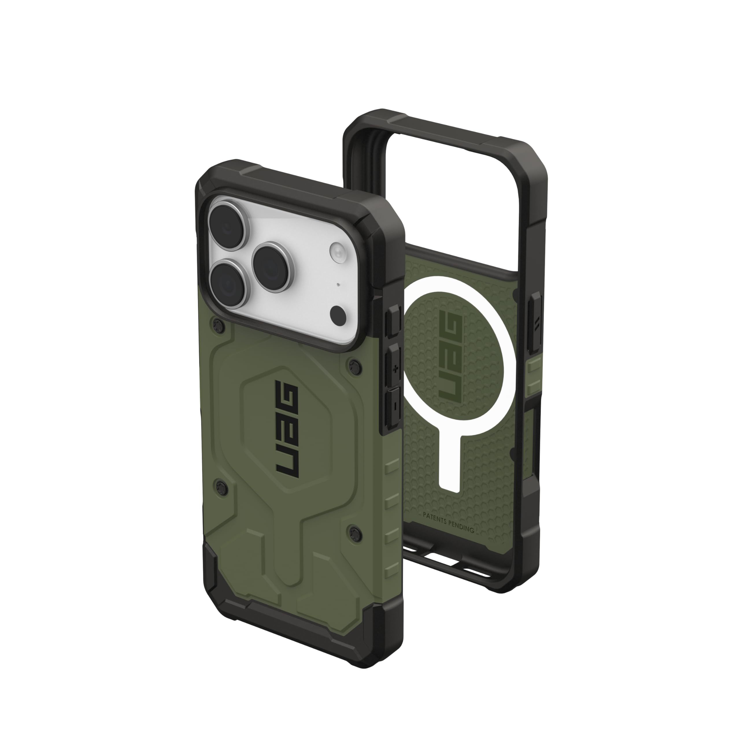 URBAN ARMOR GEAR UAG Designed for iPhone 17 Pro Case Pathfinder - Compatible with MagSafe Military Grade Protective Cover, Olive