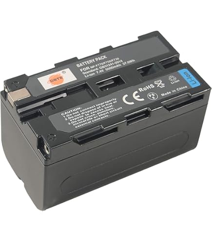 Amazon.com: Globalsaving li-ion Battery Pack for Sony HDV DVCam