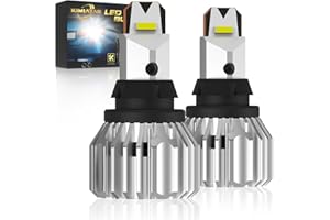 KIMLATAR 921 LED Bulb Reverse Lights Back Up Lights CANBUS Error Free 4000Lumens CSP 6-SMD Upgraded T15 921 912 Replacement Bulbs 6500K High Bright LED Reverse Lights（Pack of 2）