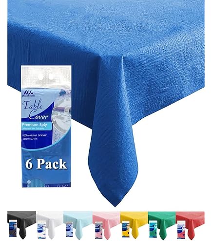 Amazon.com: Daily Chef, 3-Ply Tissue Paper Table Covers, White