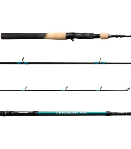 amazon shimano rod terramar TERAMAR PX SE, Saltwater, Inshore, Casting, 6'8