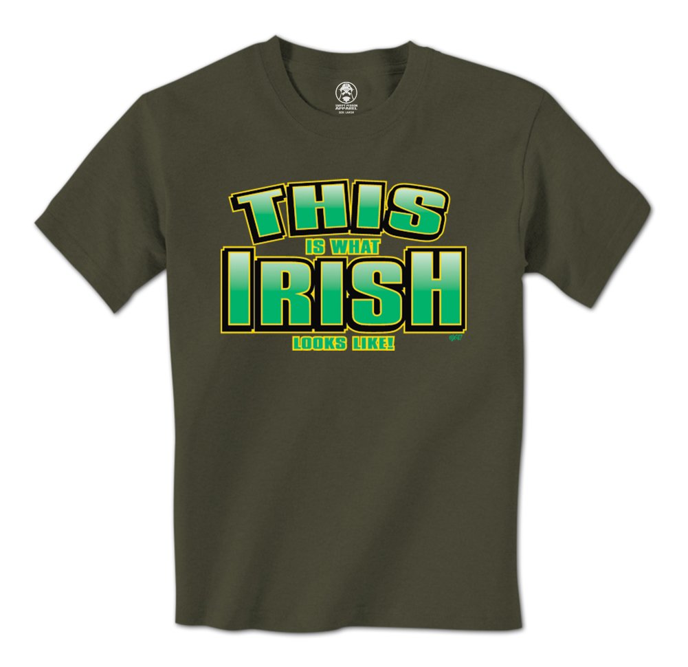 This Is What Irish Looks Like Ireland Pride S T Shirt 3205 Jznovelty