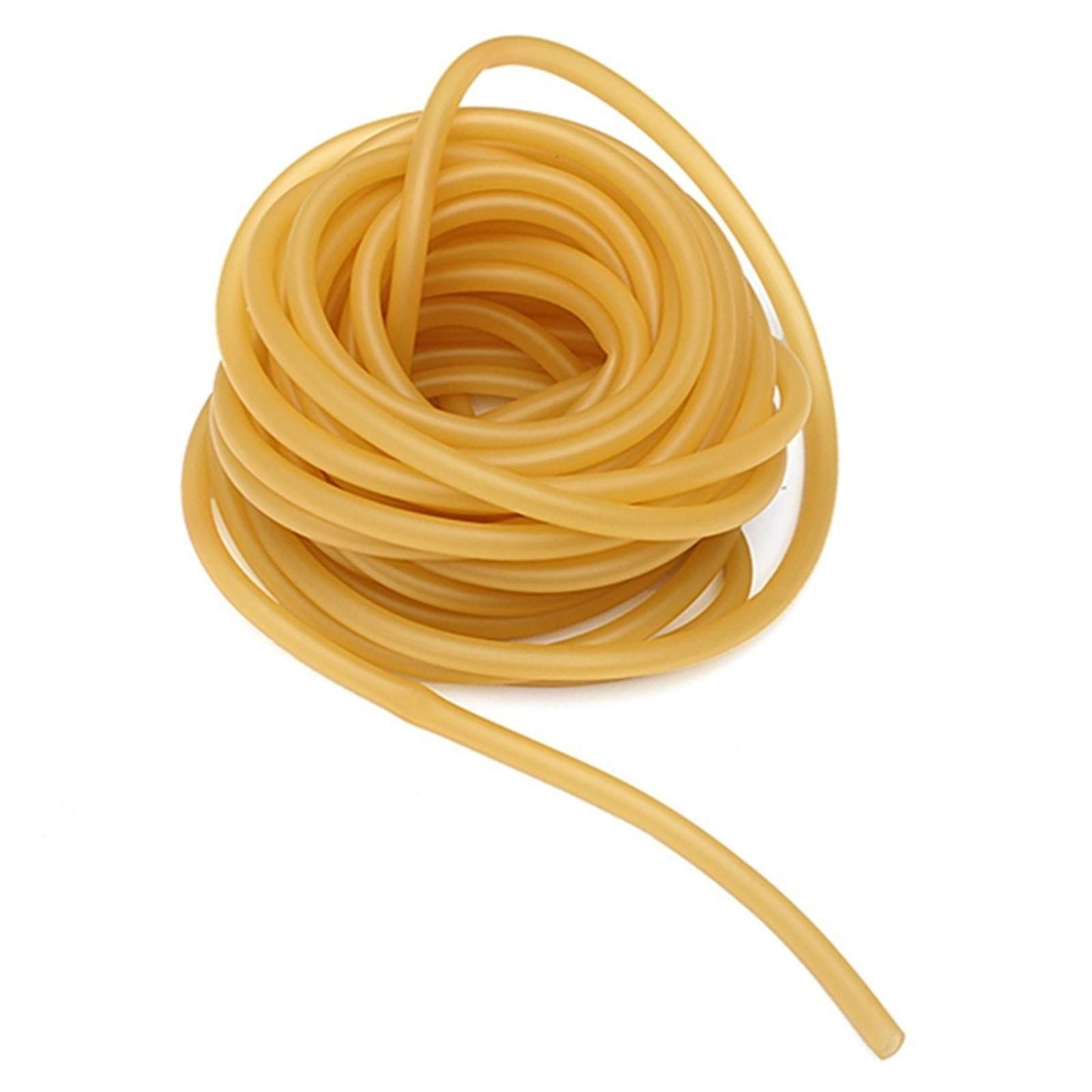 Natural Latex Rubber Band Elastics Slingshot Latex Tube Exercise Band Tubing for Outdoor Hunting Sling Shots Target Shooting Practice Fitness 6x9mm