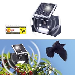 Ahuyentador de aves solar