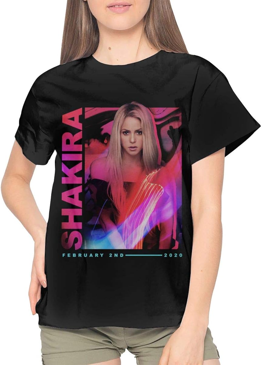 shakira graphic tee