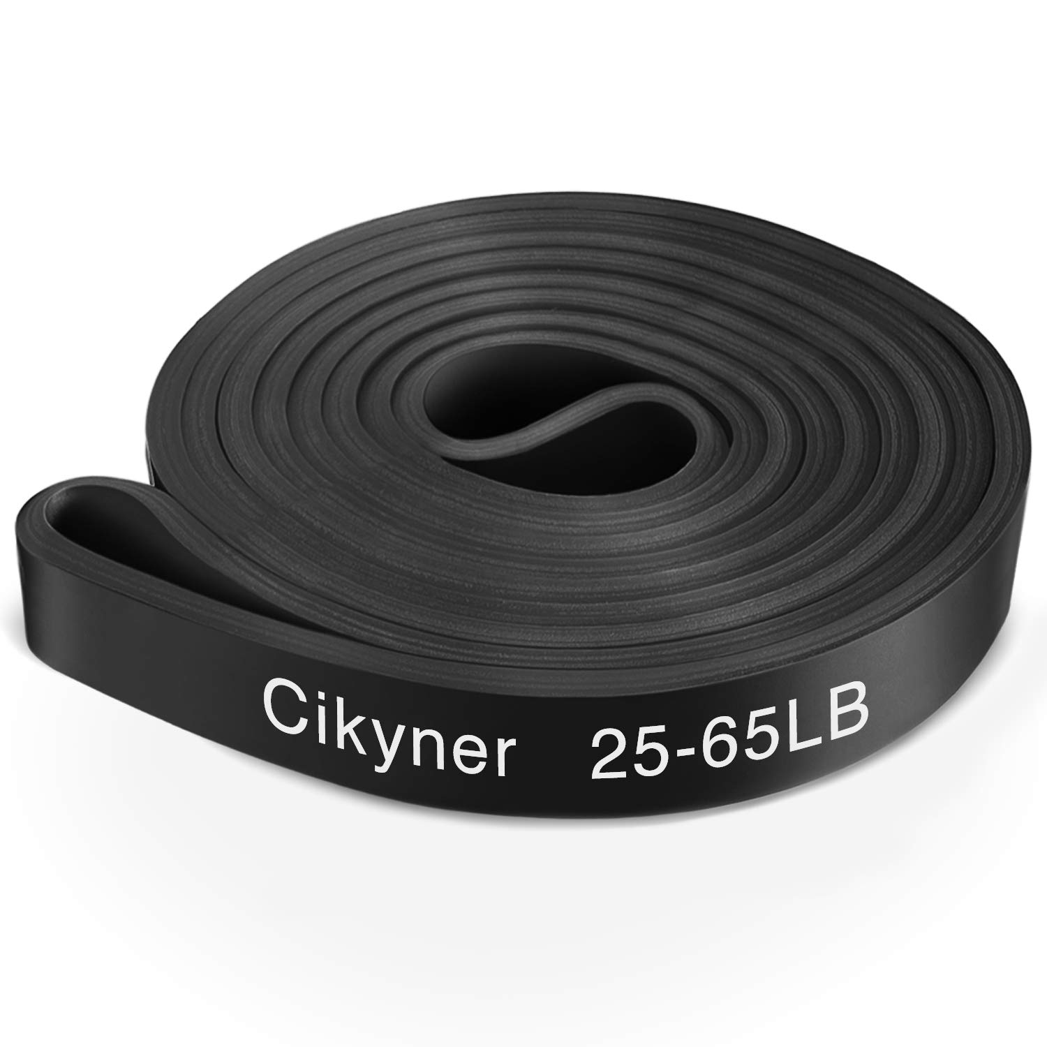 Cikyner Resistance Bands, Pull Up Assist Bands Premium Pull Up Bands Fitness Exercise Stretch Workouts Bands for Pull up, Chin up, Powerlifting, Yoga, Pilates, Strength and Training (Black)