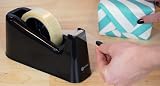 GTSE Tape Dispenser and 6 Pack Clear Tape Bundle with Weighted Base view 3