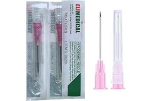 Elimedical Disposable Needle for Animal, Pet and Industrial Dispensing, 18G x 1", 100pcs/box NDL1825
