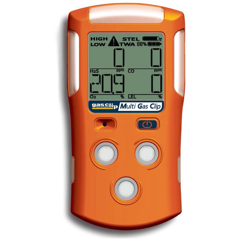 Gas Clip Technologies MGC Multi Gas Clip 4Gas Monitor (H2S,O2,CO, and