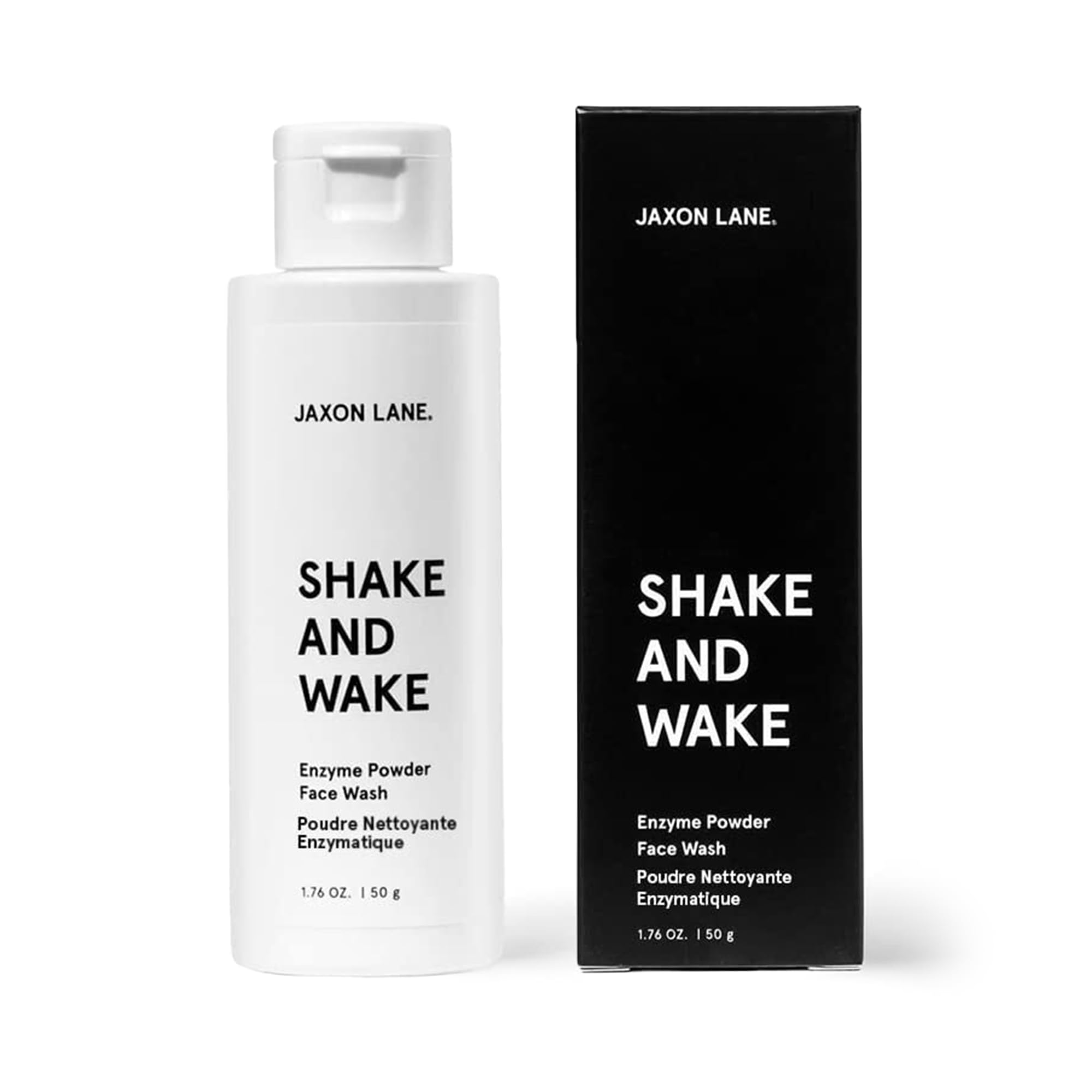 JAXON LANE Exfoliating Powder Face Wash w/ Papaya Enzymes Powder, Aloe Vera, Vitamin C, AHA | Anti Aging Deep Pore Cleanser & Acne Treatment