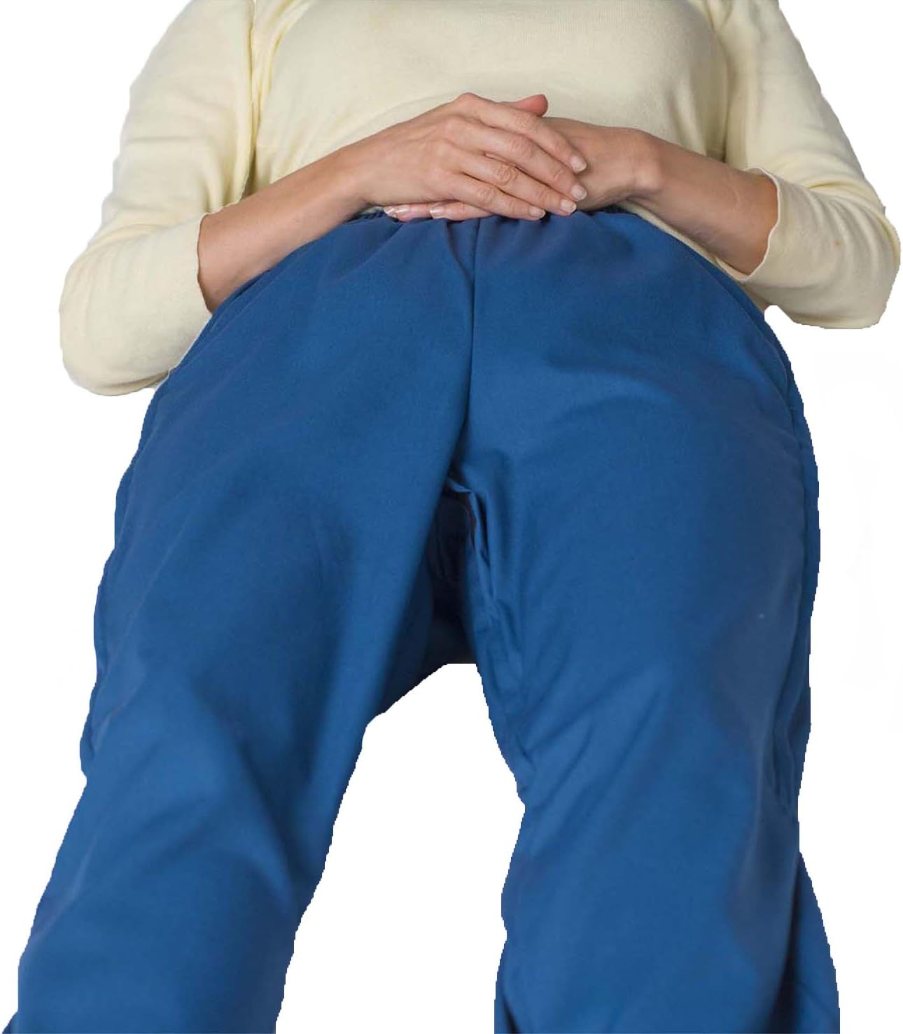 CareZips Trousers/Pants Galaxy Blue, Medium