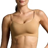 EBY Seamless Support Bralette with Adjustable Straps, Bralettes for Women, Wireless Bra for Women