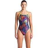 Arena Womens Arena Performance Women's Energy Booster Back Training Swimsuit Ladies Bathing Suit