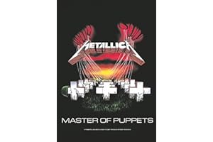 HEART ROCK Metallica Master of Puppets Textile Poster/Flag