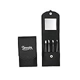 TWEEZIA Stainless Steel Tweezer Set - 4 Precision