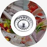 Tomario Stainless Steel Kitchen Sink Strainer Plug 84mm 304 Thickened view 4