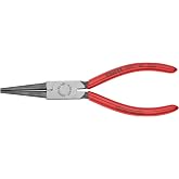KNIPEX - 30 31 160 Tools - Long Nose Pliers, Round Tips (3031160), 6.25