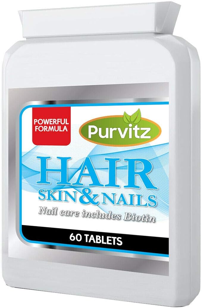 Purvitz Fórmula de uñas para piel para mujer, contiene vitamina C