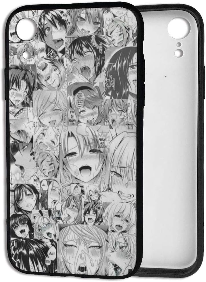 Iphone Xr Series Phone Case Ahegao Faces As A Back Amazon Co Uk Electronics