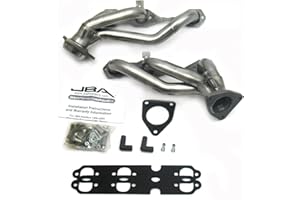 JBA 1842S-2 1-1/2" Shorty Stainless Steel Exhaust Header for GM Truck 4.3L V-6