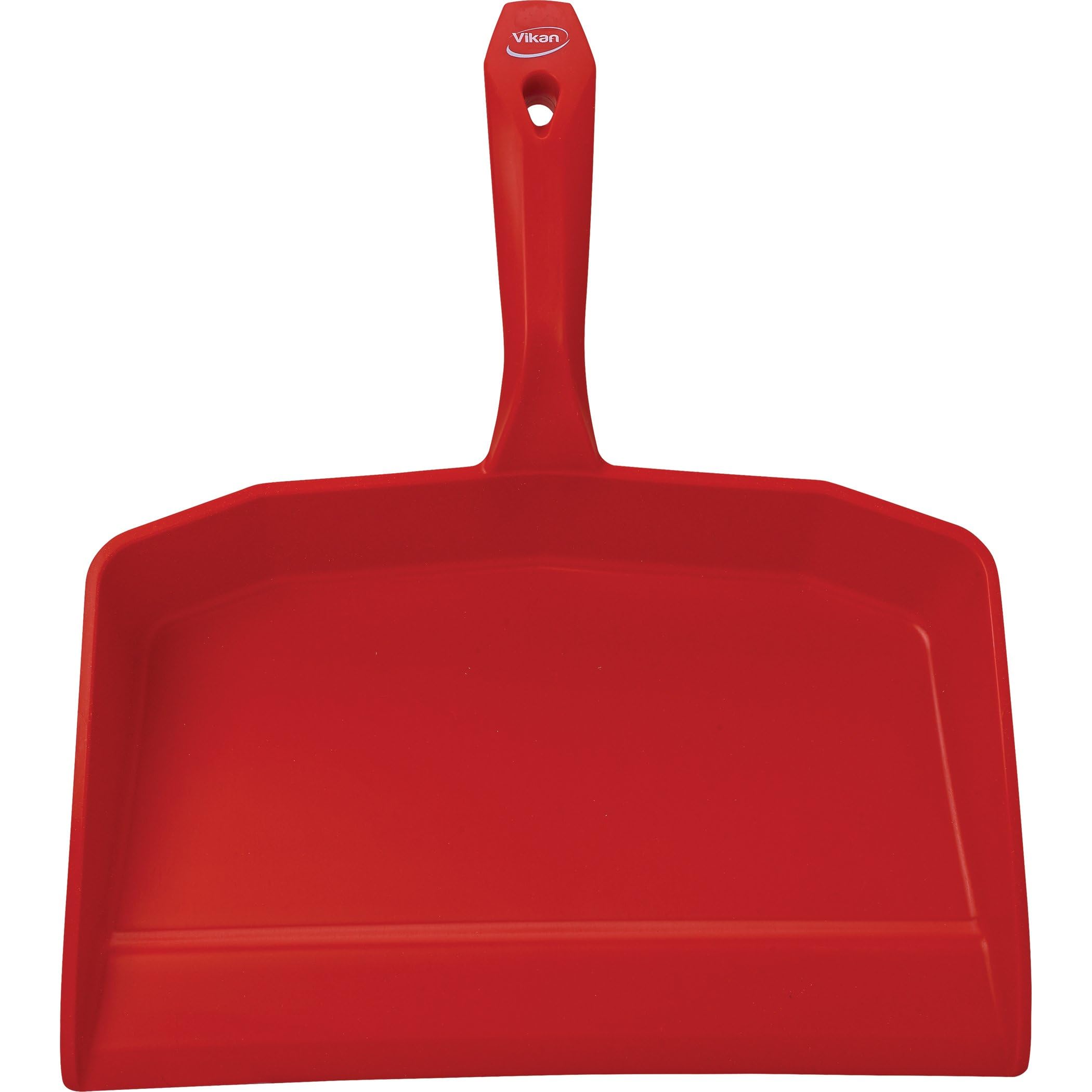 Vikan Red Polypropylene Food Industry Grade Dustpan / Shovel, 330mm Wide