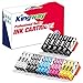 Kingway PGI-225 CLI-226 Compatible Canon 225 226 Ink Cartridge (with Grey) Compatible with Canon Pixma MG6120 MG8120 Inkjet Printer (5LBK+3SBK+3C+3M+3Y+3GY)