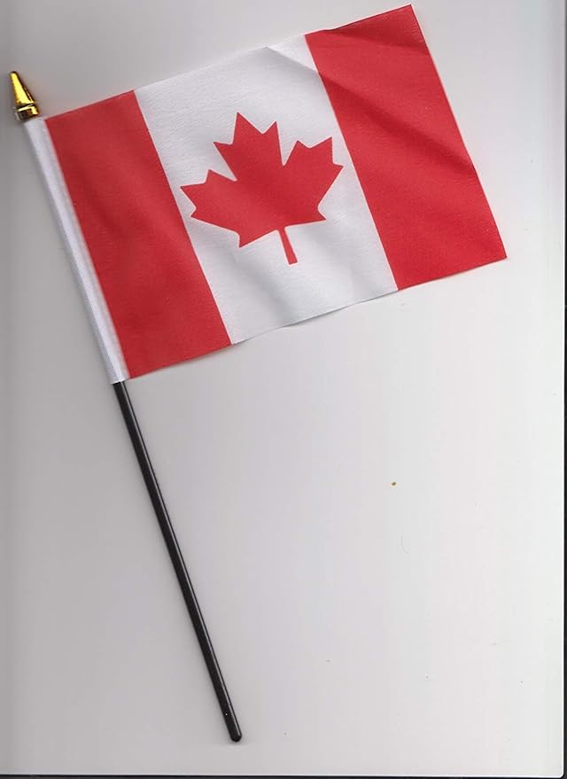 Canada Hand Flag 25cm Amazon.co.uk Garden & Outdoors