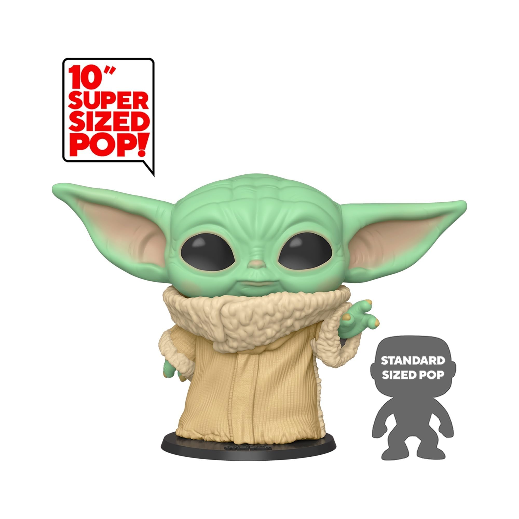 Funko Pop! Star Wars: The Mandalorian Toy, The Child Grogu, 10