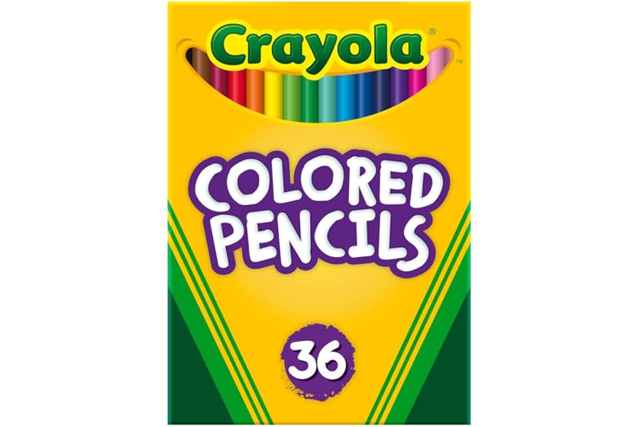 Crayola Colored Pencils (36ct) — Back to School Essentials for Kids