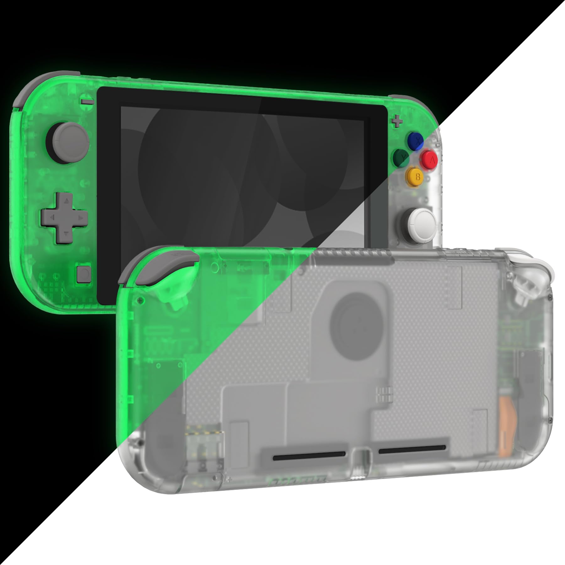 eXtremeRate Glow in Dark - Green DIY Replacement